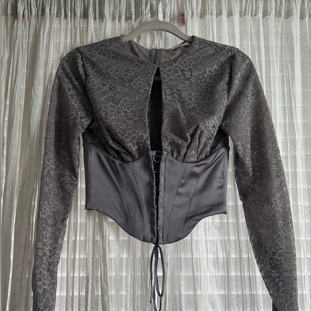 Mistress Rocks Lace Corset Top